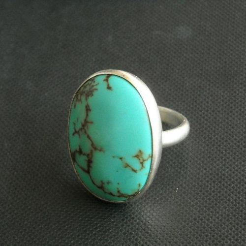 Turquoise Rings, Artisan Ring, Gemstone Sterling silver ring
