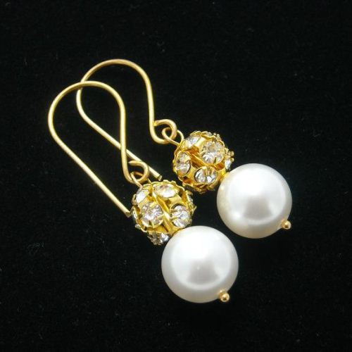 Bridesmaid jewelry, Bridemaids gifts, Bridal jewelry, Wedding jewelry, Pearl earrings, Bridemaids jewelry